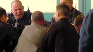 Fight breaks out in Ohio courtroom after murder sentencing [upl. by Demahom]