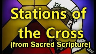 The Stations of the Cross from Scripture [upl. by Absa234]