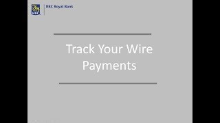 Track Your Wire Payments [upl. by Dazhahs785]