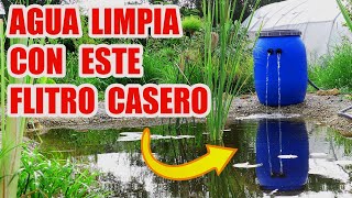 Como Hacer un FILTRO CASERO Muy FACIL casi GRATIS [upl. by Agnese]