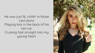 16 by Jenna Davis Lyric Video [upl. by Kalie]