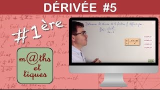 Dériver une fonction 5  Première [upl. by Suaeddaht592]