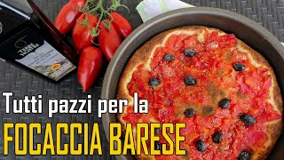 FOCACCIA BARESE  la ricetta originale [upl. by Swagerty]