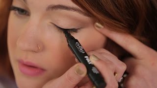 How To Apply Liquid Eyeliner for Beginners [upl. by Godric851]