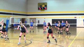 8th Grade Volleyball v Centerville 081914 [upl. by Shreve]