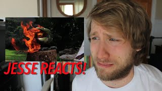 JESSE REACTS TO HALO HELMET DESTRUCTION [upl. by Ahsenhoj611]