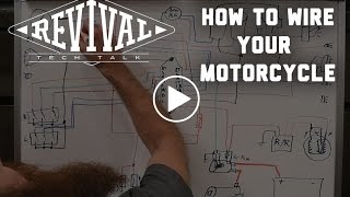 How to Wire Your Motorcycle  Revival Cycles Tech Talk [upl. by Bate]