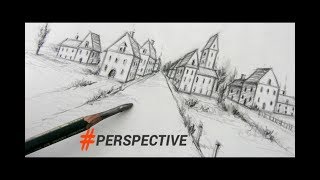 APPRENDRE LE DESSIN EN PERSPECTIVE  LES BASES [upl. by Chapen411]