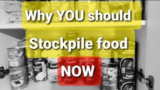 Why YOU should stockpile food NOW  Australian prepper pantry [upl. by Suivatram]