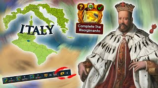 I Formed The TALLEST ITALIAN EMPIRE In EU4 History [upl. by Llessur]