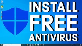 How to Install Free Antivirus for Windows 10 [upl. by Aldercy]