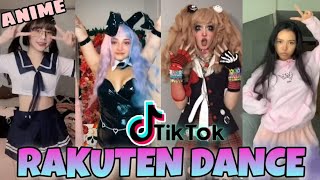 RAKUTEN DANCE TIKTOK COMPILATION  ANIME COSTPLAY [upl. by Faustus]