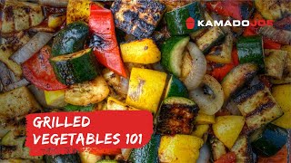 Grilled Vegetables 101  Chef Eric Recipe [upl. by Llekcir]