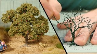 Wire Tree Tutorial – Model Railroad [upl. by Enenej136]