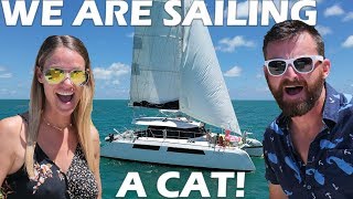 We Are Sailing A Catamaran S4E01 [upl. by Enirahtak652]