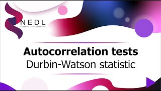 Autocorrelation tests Part 1 DurbinWatson statistic Excel [upl. by Thielen383]