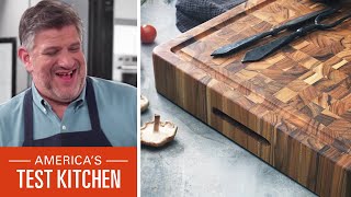 Equipment Expert Shares Top Pick for HeavyDuty Wood Cutting Boards [upl. by Ayahs]