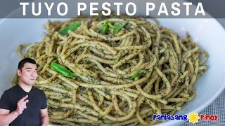 Tuyo Pesto Pasta [upl. by Odlabu]