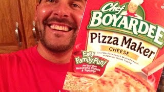 How to Make a Chef Boyardee Pizza [upl. by Ahsilet]