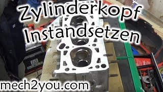 🛠️ Zylinderkopfdichtung wechseln Skoda AZL Zahnriemen  change cylinder head gasket [upl. by Ecidnak627]