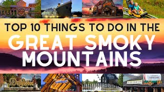 Top 10 Things To Do In Gatlinburg amp Pigeon Forge [upl. by Tirreg53]