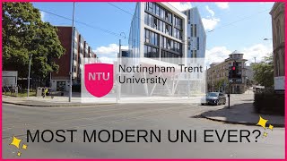 NTU City Campus Tour 4K  Nottingham Trent University [upl. by Cadmarr]