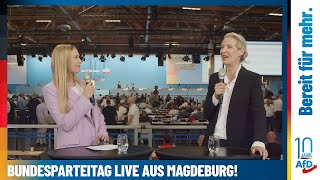 Dr Alice Weidel im Interview auf dem Bundesparteitag 2023 [upl. by Loren274]