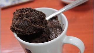 Mug Cake Au Chocolat Sans Oeufs  la meilleure recette [upl. by Neyugn]