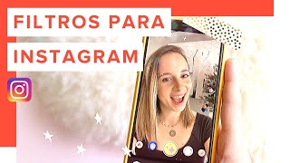 Cómo crear filtros para instagram PRINCIPIANTES [upl. by Ahsoem542]