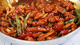 Chilli Chicken Recipe  Better Than Takeout [upl. by Anis694]