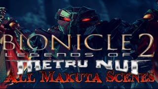 BIONICLE Legends of Metru Nui  All Makuta Scenes [upl. by Venditti]