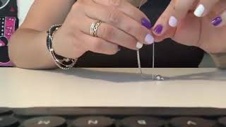 HOW TO ADD on Pandora sliding bracelets charms andor beads [upl. by Eisseb]