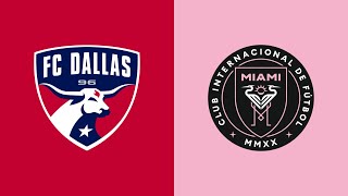 HIGHLIGHTS FC Dallas vs Inter Miami CF  August 6 2023 [upl. by Vullo382]