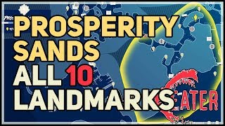 All Prosperity Sands Landmarks Maneater [upl. by Stirling35]