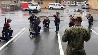 Seaside HS JROTC Rifle Exhibition Drill Team [upl. by Iorio]