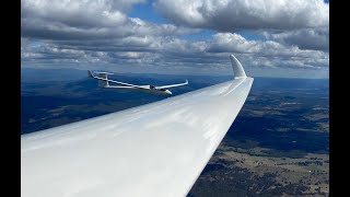 4k Gliding From Benalla Beautiful Skies [upl. by Brockie]