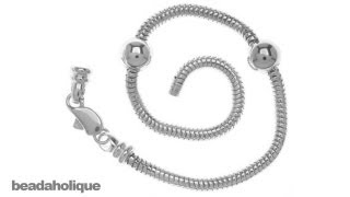 How to Use Smart Bead Spacer Stoppers for European Style Bracelets [upl. by Clift]