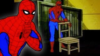 Animated SpiderMan  Funniest Moments [upl. by Belldas]