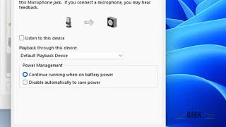 How to listen to your Microphone on Windows 11 [upl. by Guilbert]