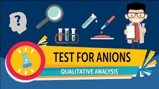 Qualitative Analysis  Test for Anions [upl. by Boothman722]