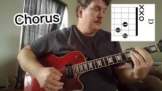 How to play Harness Your Hopes by Pavement Guitar Lesson Tutorial how to play chords and solo [upl. by Gnaw]