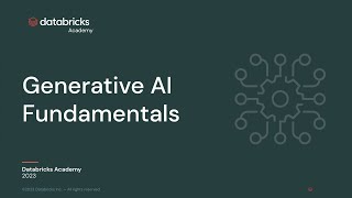 Generative AI Fundamentals [upl. by Risley369]