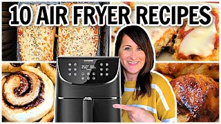 10 EASY Air Fryer Recipes  THIS is What to Make in Your Air Fryer  Cosori amp Philips XXL [upl. by Yemirej]