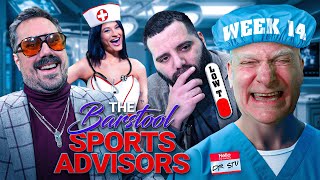 Jersey Jerry Receives Unsettling News From The Doctor  Barstool Sports Advisors Week 14 [upl. by Nylirrehs531]