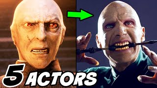 Why 5 Different Actors Played Voldemort  Harry Potter Explained [upl. by Nahum]