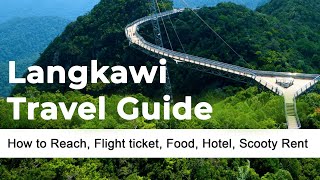 Langkawi Malaysia  Langkawi Malaysia Travel Guide Hindi  Tourist places in Malaysia  Skybridge [upl. by Arakat]