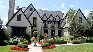 French Mansion Dream Home in Hinsdale Illinois [upl. by Dur]