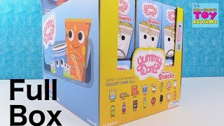 Yummy World Gourmet Snacks Kidrobot Full Box Figure Opening  PSToyReviews [upl. by Emanuel]