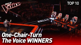 OneChairTurn WINNERS on The Voice  Top 10 [upl. by Mic]