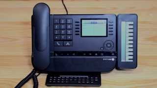 Alcatel Lucent 8039 Executive Handset User Guide [upl. by Noellyn]